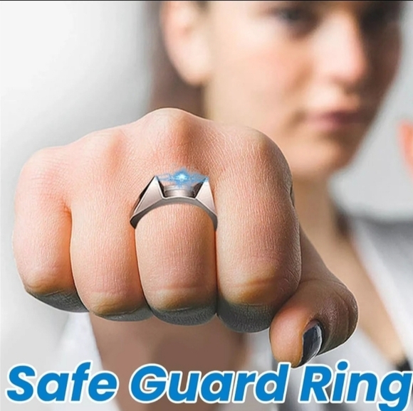 Cute Kitty Ears Ring, Self Defense Ring For Couples, & Men or Women - Picture 2 of 16